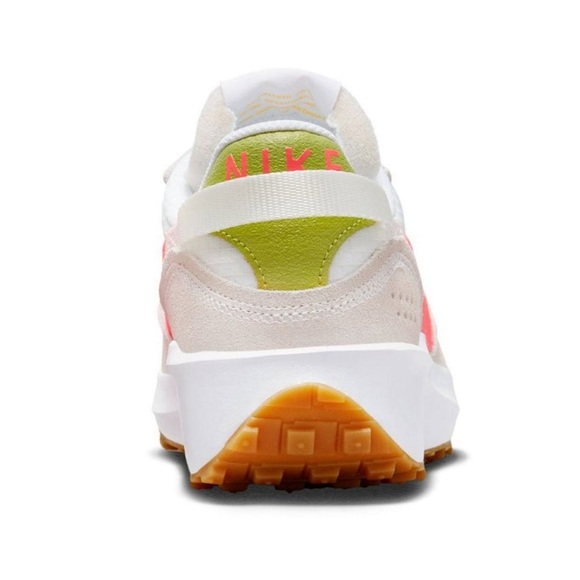 Nike Waffle Debut “1972” Women's Athletic Running Gym Shoes OFF-WHITE/HOT PUNCH - Picture 5 of 6